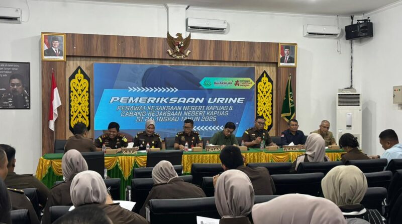 Tim Terpadu P4GN & PN Gelar Deteksi Dini Pegawai Kejaksaan Negeri Kapuas