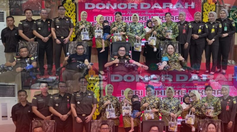 Donor Darah Kejaksaan Negeri Kapuas