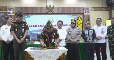 Bupati Kapuas Hadiri Kunjungan Kerja Kajati Kalteng di Kejari Kapuas